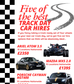 Five of the Best Track Day Car Hires