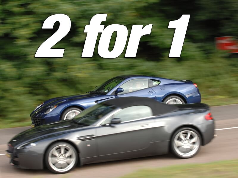 2 For 1 Supercar Driving Special Offers