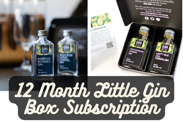 12 Month Little Gin Box Subscription Experience from Trackdays.co.uk