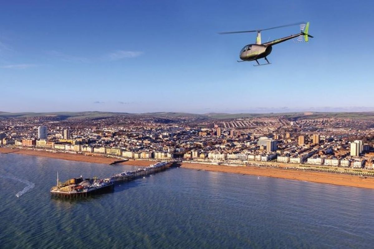 15 Minute Brighton City Helicopter Tour for Two Experience from Trackdays.co.uk