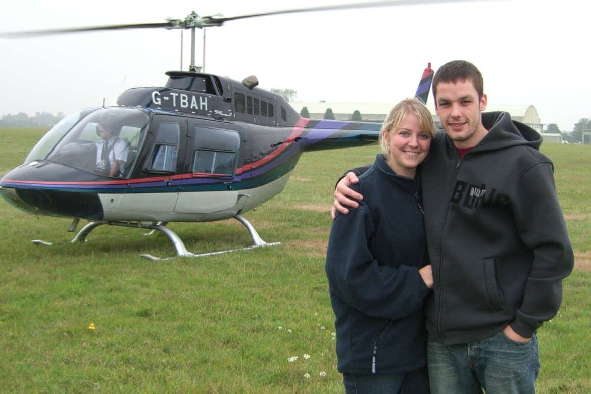 25 Mile UK City Helicopter Tour For Two Experience from Trackdays.co.uk