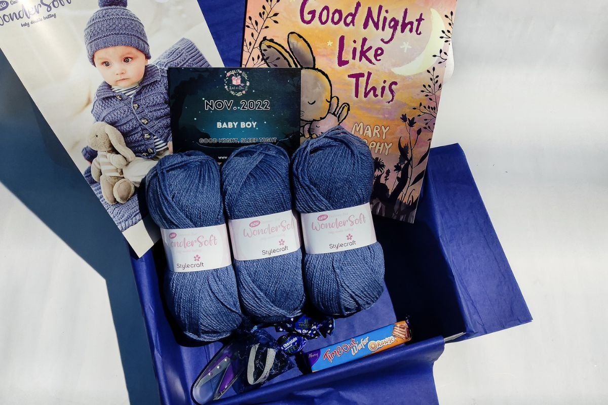 3 Month Baby Knitting Subscription Driving Experience 1