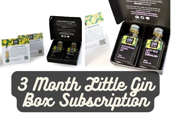 3 Month Little Gin Box Subscription Experience from Trackdays.co.uk