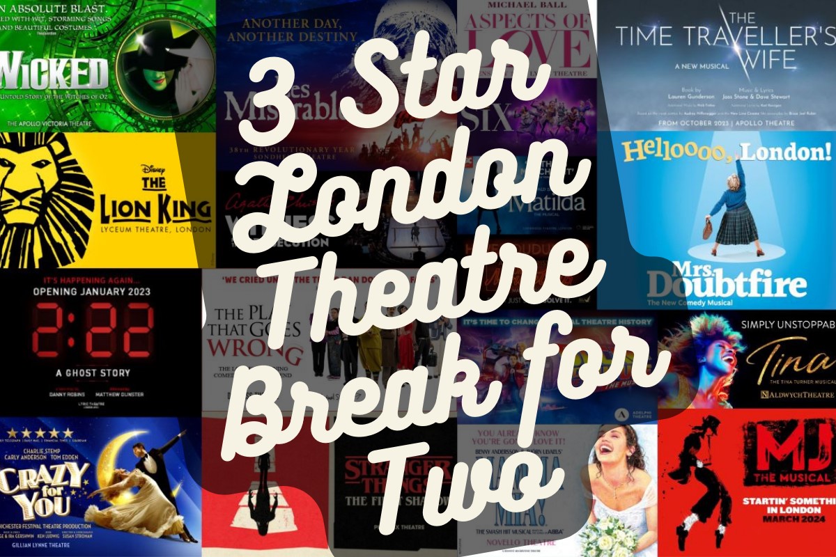 3 Star London Theatre Break for Two Experience from Trackdays.co.uk