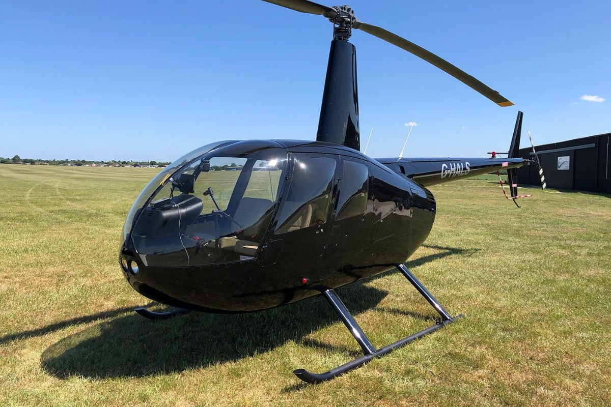 30 Minute 4 Seater Helicopter Lesson Experience from Trackdays.co.uk