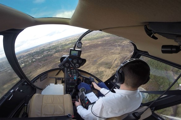 30-minute Four-seater Helicopter Flight Experience from Trackdays.co.uk