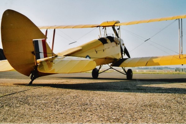 30 Minute Tiger Moth Flight and IWM Duxford Entrance Driving Experience 1
