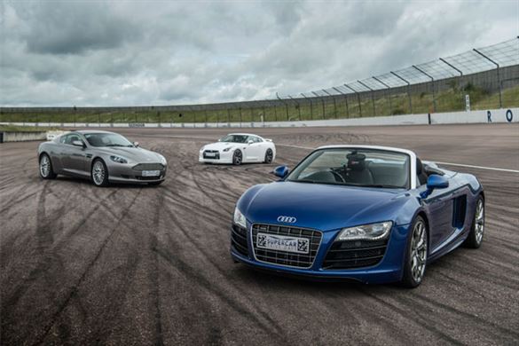 Four Supercar Blast with High Speed Passenger Ride Driving Experience 1