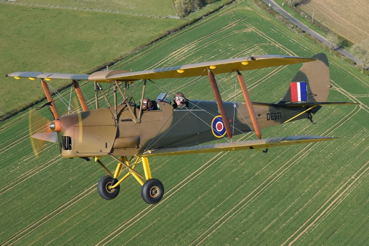 40 Minute Tiger Moth Flight Experience from Trackdays.co.uk