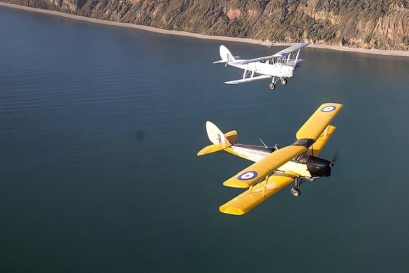 45 Minute Tiger Moth Flight over the South Coast Driving Experience 1