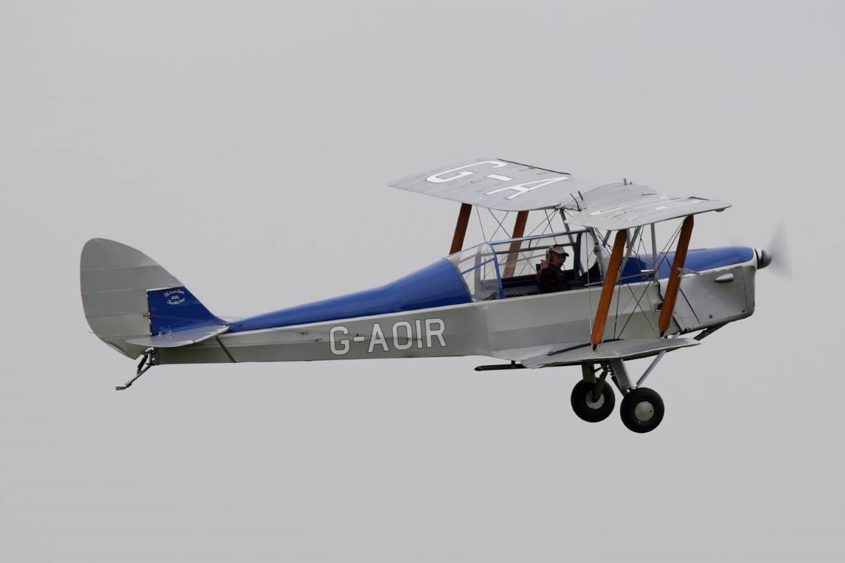 45 Minute Biplane Flight for Two in Kent Driving Experience 1