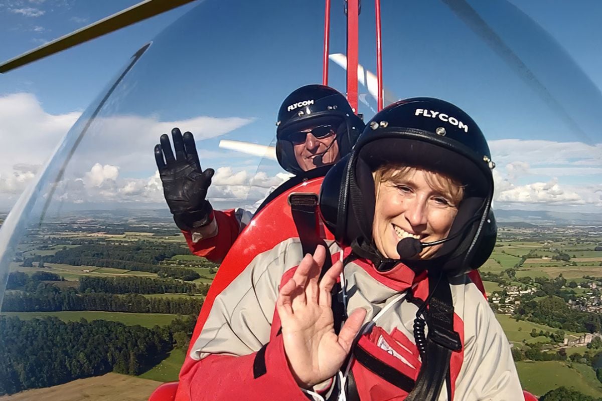 45 Minute Lake District Gyroplane Experience Driving Experience 1
