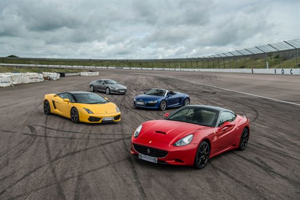 Five Supercar Blast with High Speed Passenger Ride Driving Experience 1