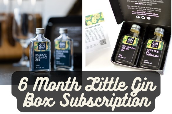 6 Month Little Gin Box Subscription Experience from Trackdays.co.uk