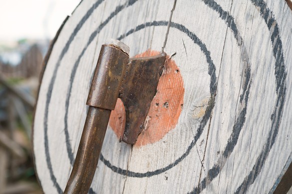 60 Minute Axe Throwing Session - Hertfordshire Experience from Trackdays.co.uk