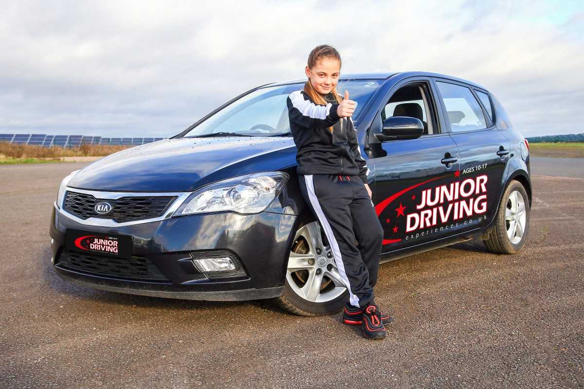 60 Minute Kids Driving Lesson + 3 Mile Supercar Drive Experience from Trackdays.co.uk