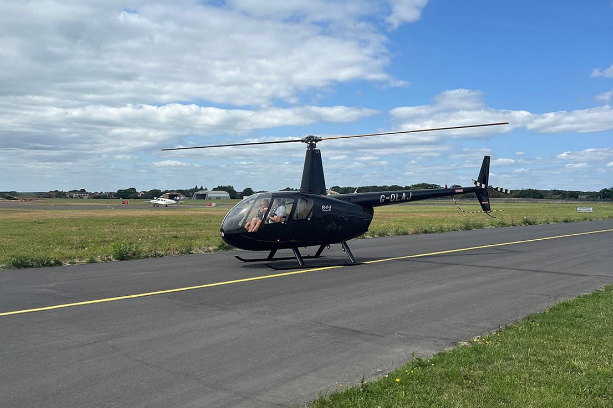 Private 60 Minute Helicopter Tour for Three from Bournemouth Experience from Trackdays.co.uk