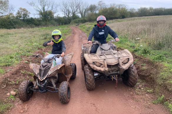 75 Minute Junior Quad Biking Safari in Exeter Driving Experience 1