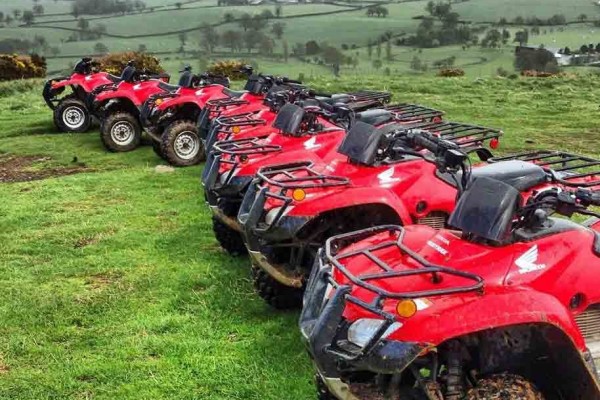 75 Minute Quad Trekking Experience In Mid Wales Experience from Trackdays.co.uk