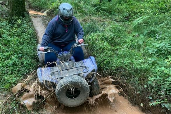 75 Minute Woodland Quad Safari Experience from Trackdays.co.uk