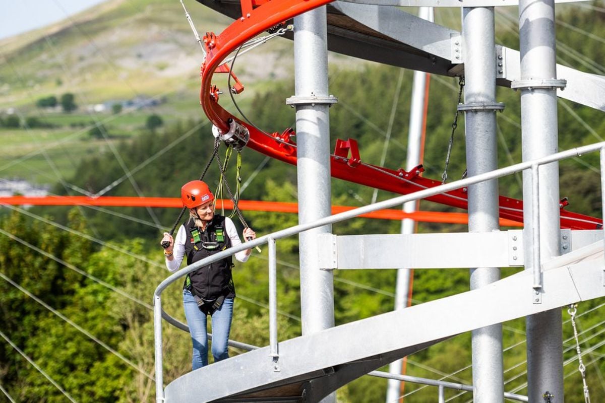 Zip World Aero Explorer Zip Coaster Experience from Trackdays.co.uk