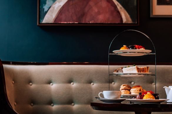 Festive Afternoon Tea for Two at RAILS London  Driving Experience 1