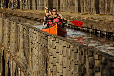 Aqueduct Open Canoe Trip for One Driving Experience 1