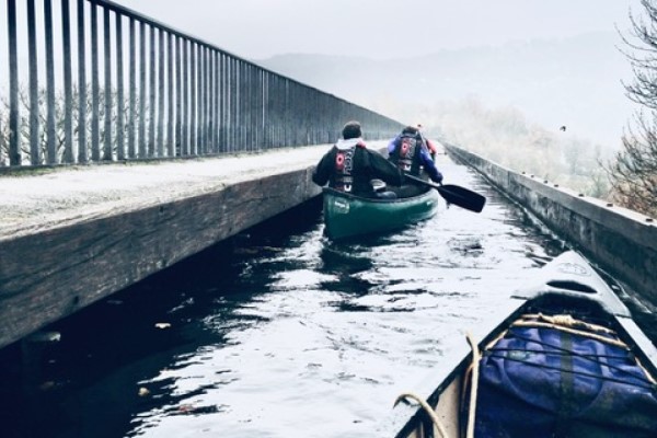 Aqueduct Open Canoe Trip for Two Driving Experience 1