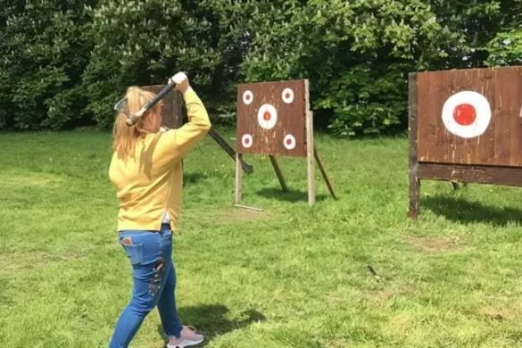 Axe and Knife Throwing Session for Two Offer Experience from Trackdays.co.uk