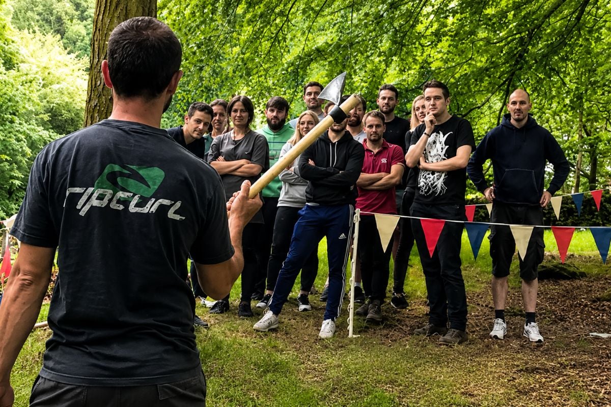 Axe Throwing Experience in Macclesfield Driving Experience 1
