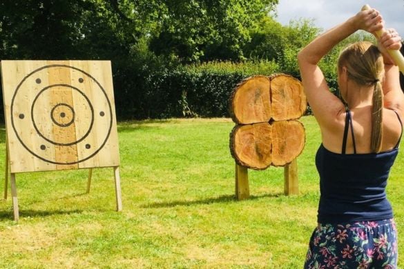 Axe Throwing in Hereford Driving Experience 1