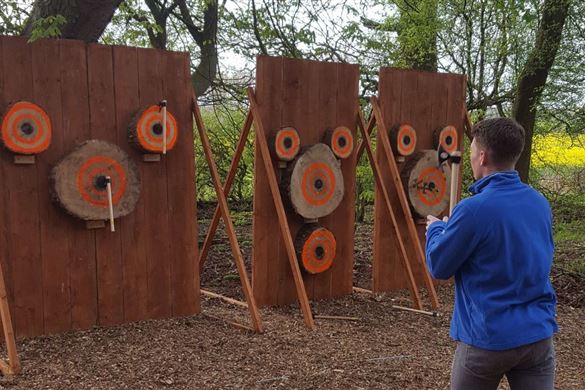 Axe Throwing Session - Leicestershire Driving Experience 1