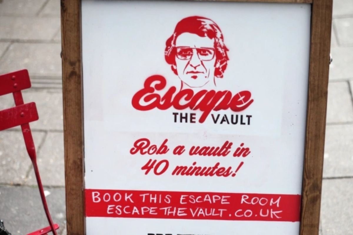 Bank Heist Escape Room for Two in Brighton Experience from Trackdays.co.uk