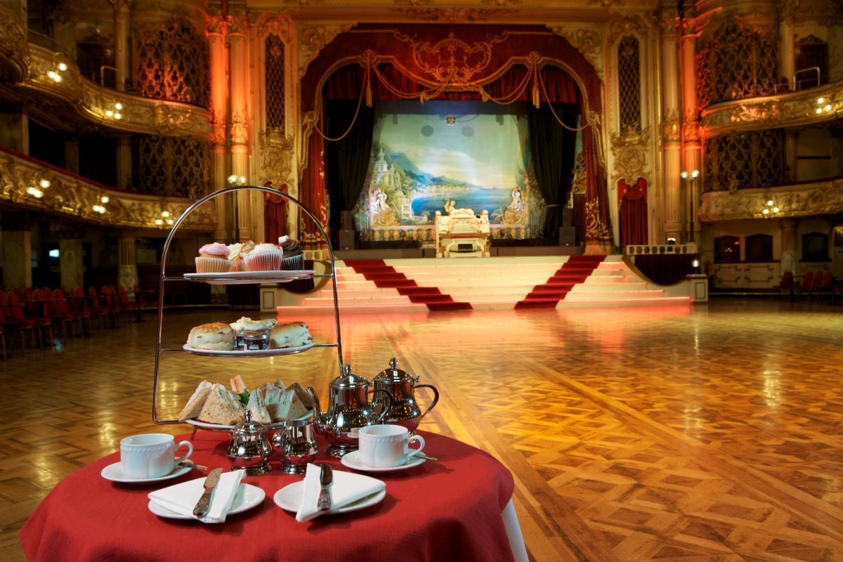 Blackpool Tower Ballroom and Afternoon Tea for Two Experience from Trackdays.co.uk