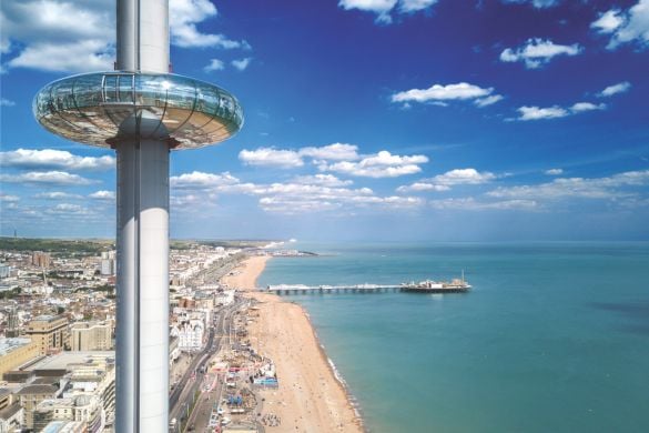 Brighton i360 and Borde Hill Gardens for Two Experience from Trackdays.co.uk