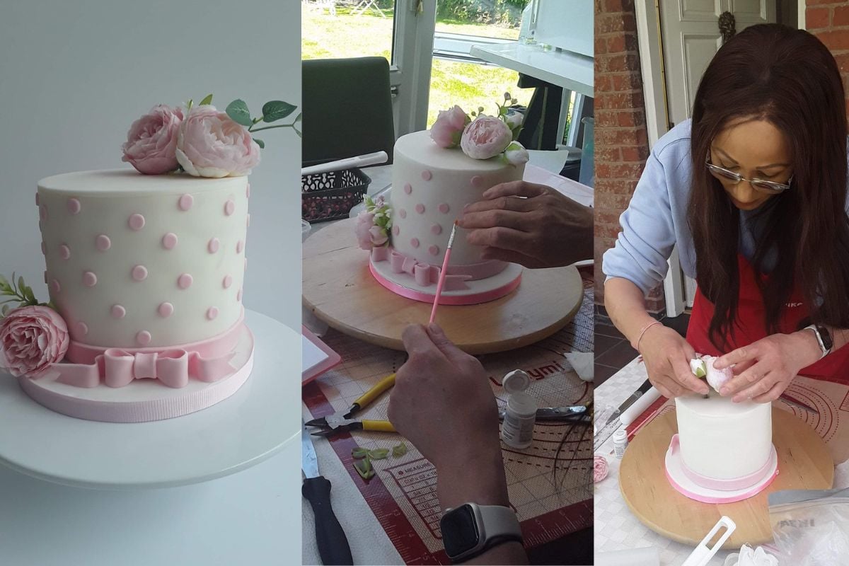 Cake Covering and Decorating Course Driving Experience 1