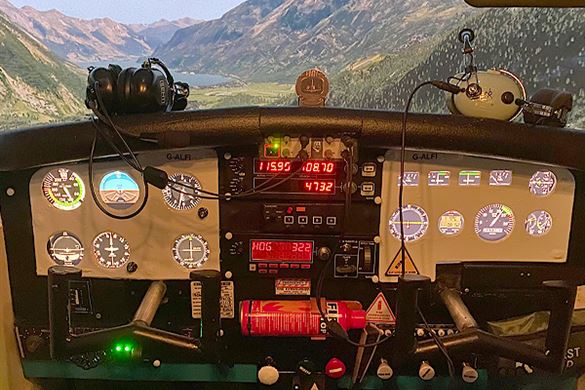 Cessna Skyhawk Simulator in Yorkshire Driving Experience 1