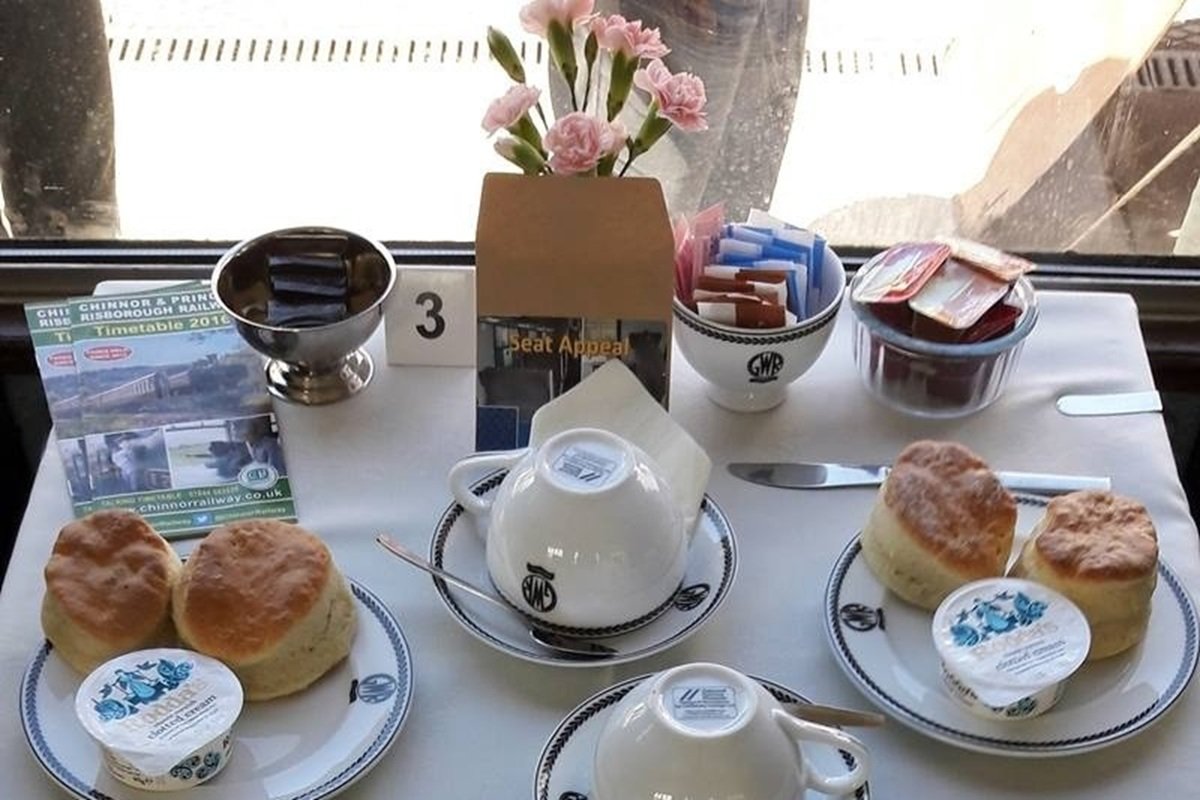 Chiltern Hills Steam Train Experience With Sparkling Cream Tea for Two Experience from Trackdays.co.uk