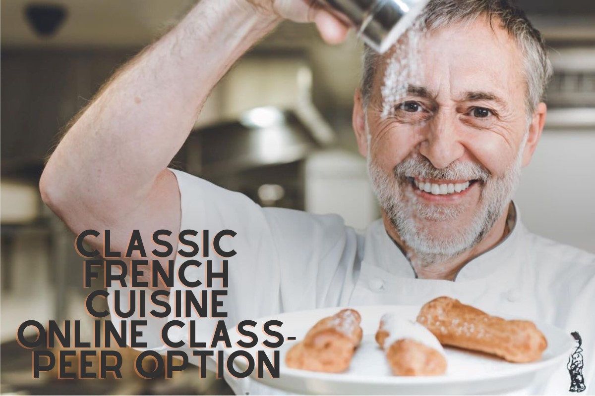 Classic French Cuisine Online Class-Peer Option Driving Experience 1