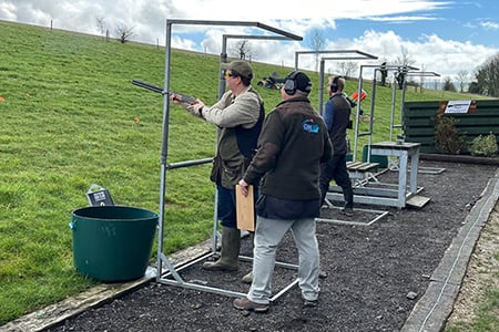 Clays and Shotgun Combo Driving Experience 1
