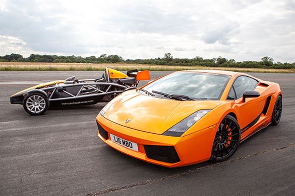Double Supercar Thrill with High Speed Passenger Ride Experience from Trackdays.co.uk