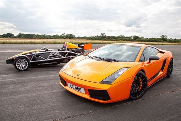 Double Supercar Thrill with High Speed Passenger Ride - Special Offer Driving Experience 1