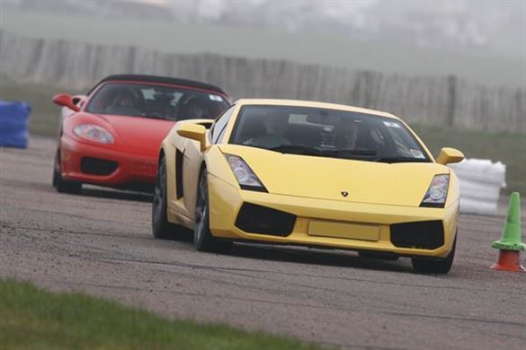 Double Supercar Thrill with Free Photo Print Driving Experience 1