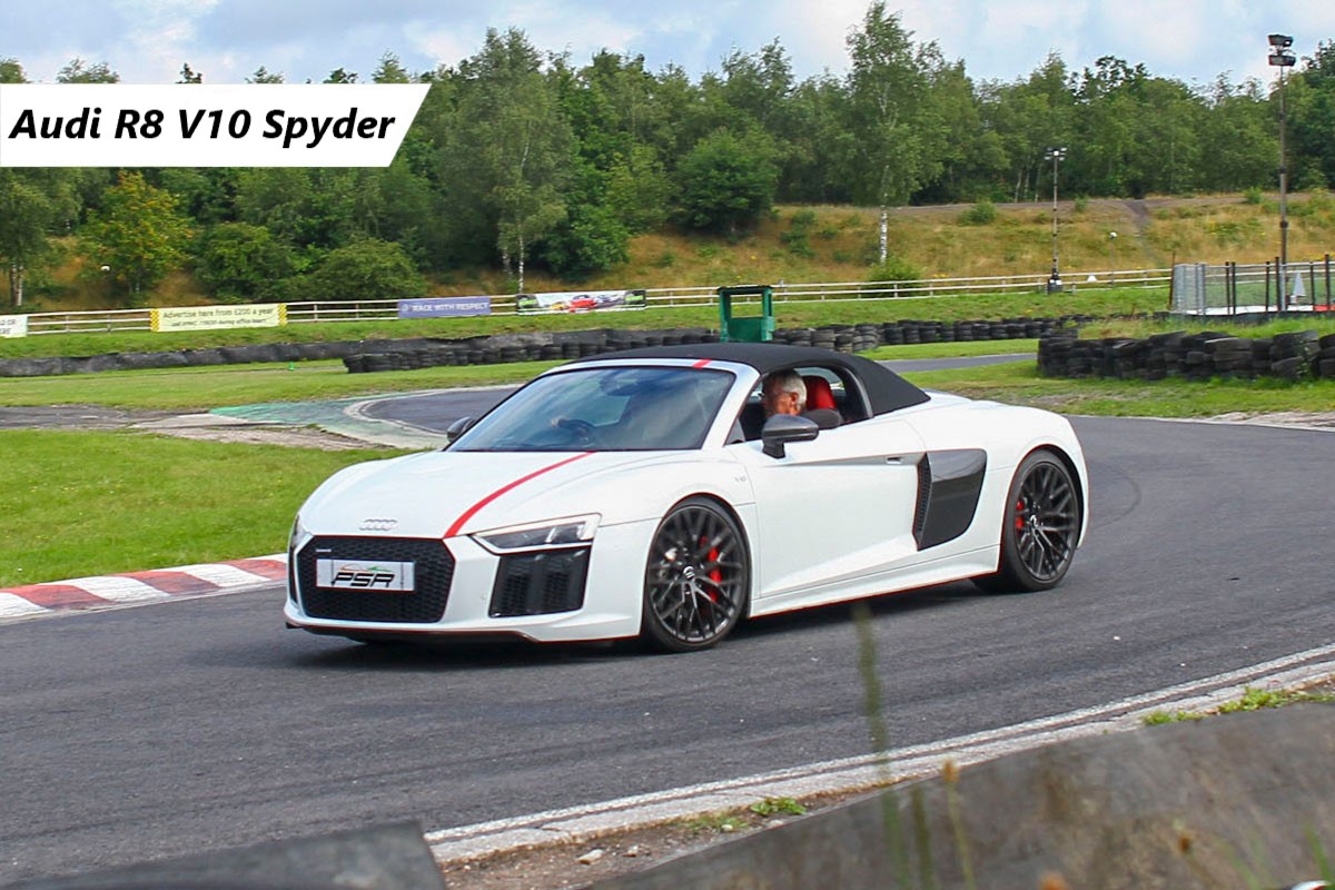 Drive an Audi R8 V10 Spyder Experience from Trackdays.co.uk