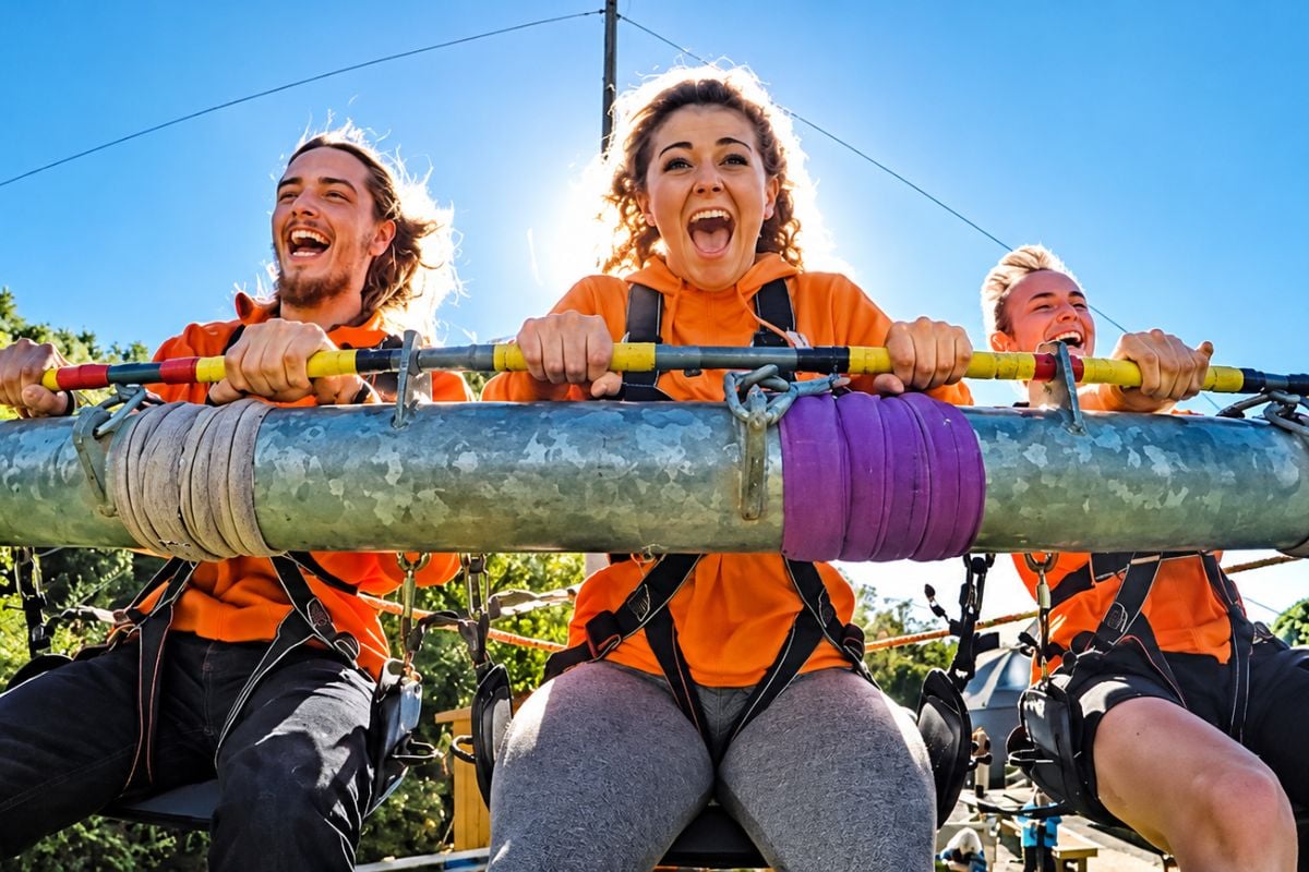 The Eden Project Zero Gravity Swing for Four Driving Experience 1