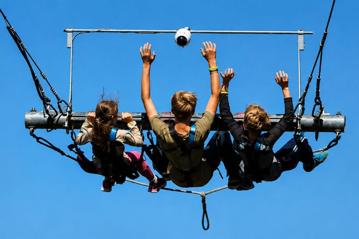 The Eden Project Zero Gravity Swing for One Driving Experience 1