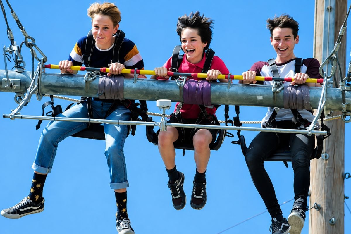 The Eden Project Zero Gravity Swing for Three Driving Experience 1