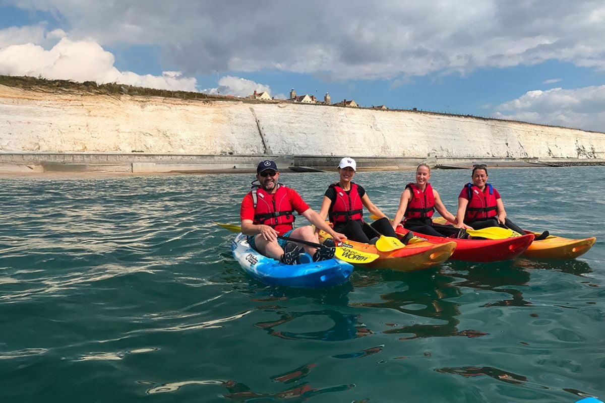 Eight Hour Coastal Kayaking Adventure Session in Brighton Experience from Trackdays.co.uk