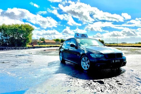 Exclusive 1 Hour 1 to 1 Skid Pan Training for One Experience from Trackdays.co.uk