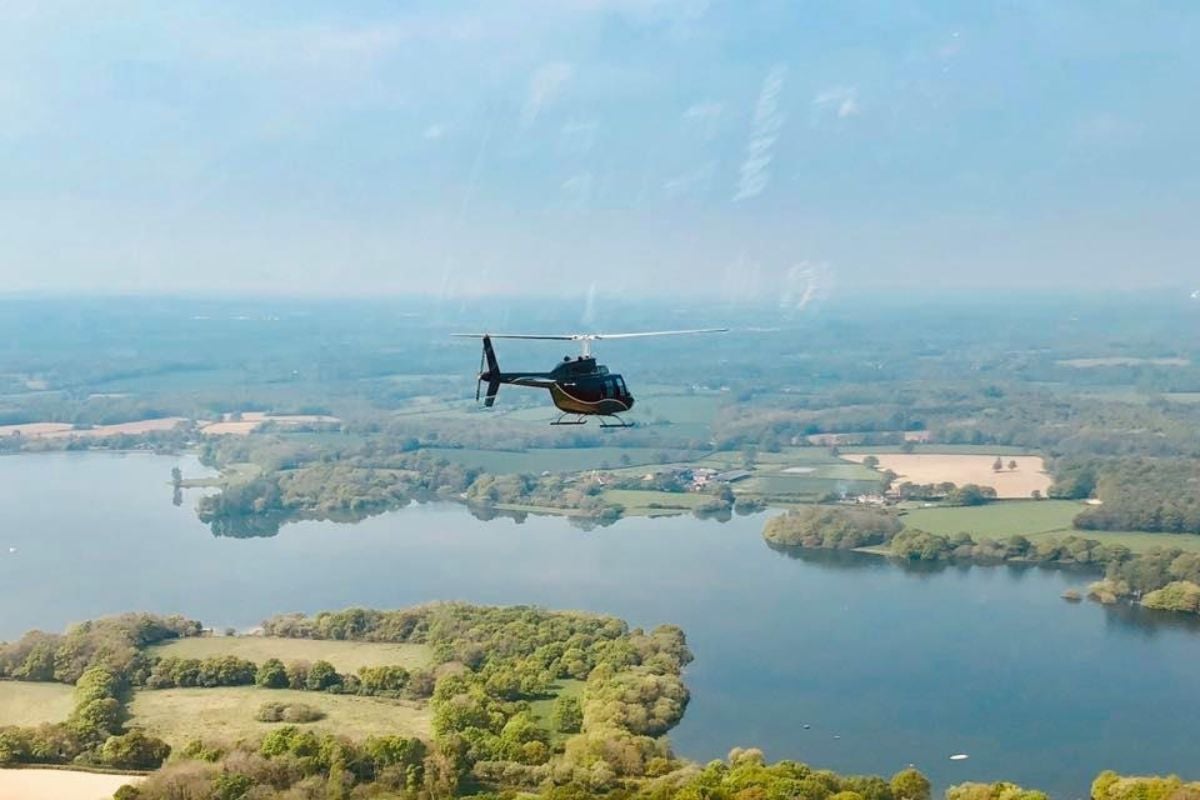 Exclusive Helicopter Dining for Four Experience from Trackdays.co.uk